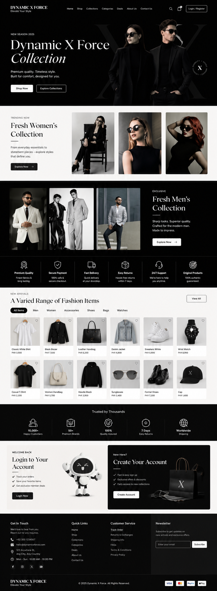 Cafe Ordering Website UI
